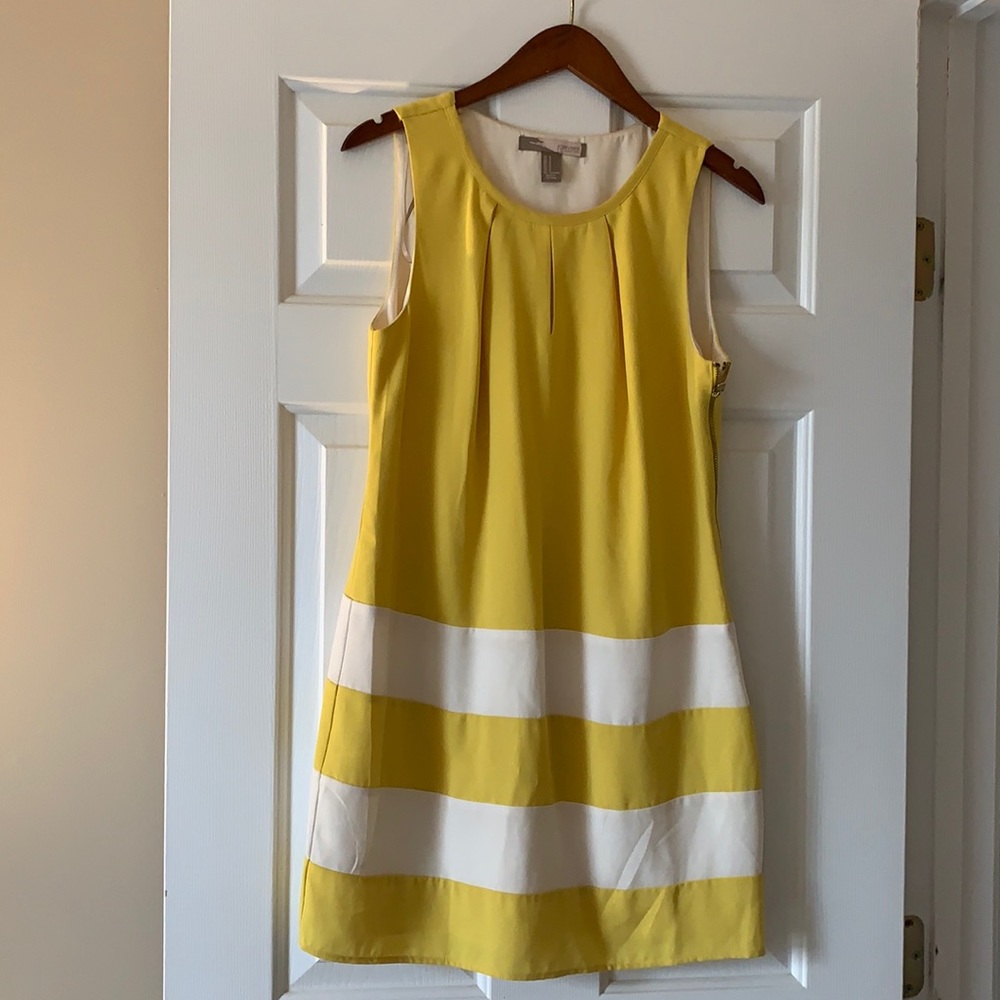 Yellow swing dress
